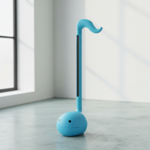 Otamatone Maywa Denki bleu : instrument électronique ludique