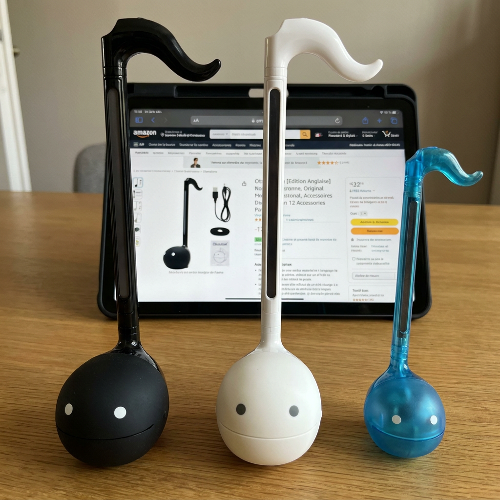 Trois modèles Otamatone souvent vus : lequel a le plus de sens selon l'usage